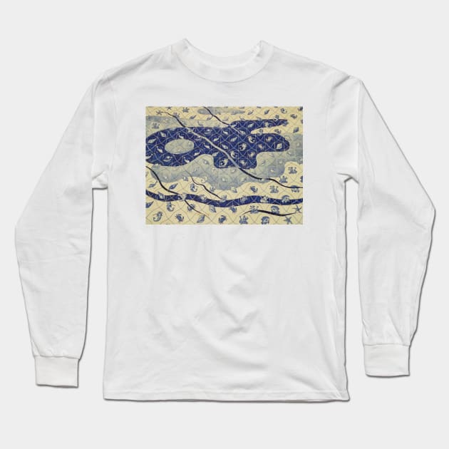 Sea and shells. Long Sleeve T-Shirt by Marccelus